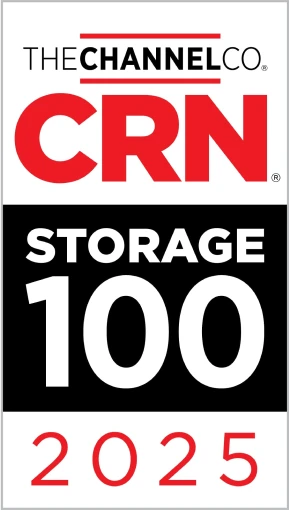 CRN Storage 100 2025 Award Logo