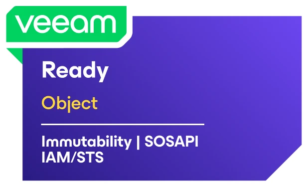 Veeam. Ready, Repository, Immutability