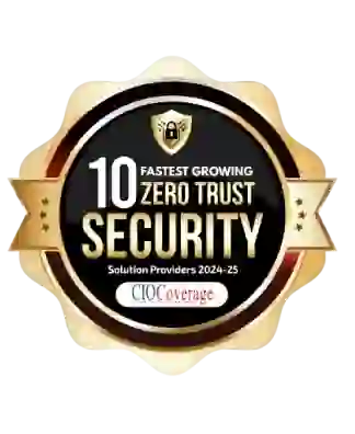 10 Fastest Growing Zero Trust Security Solution Providers 2024-25 Logo