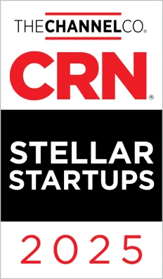 CRN Stellar Startups 2025 Award Logo